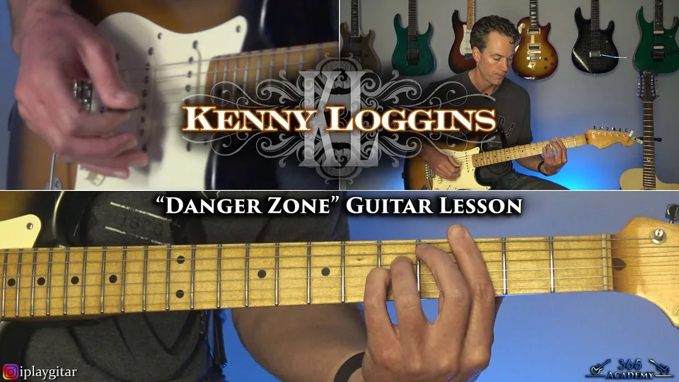 Kenny Loggins - Danger Zone guitar lesson