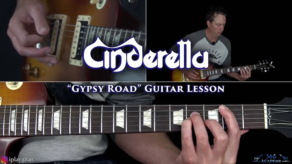 Cinderella - Gypsy Road guitar lesson