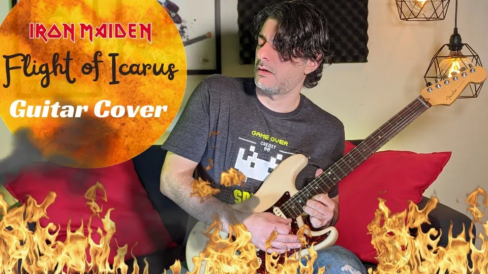Iron Maiden - Flight of Icarus guitar cover