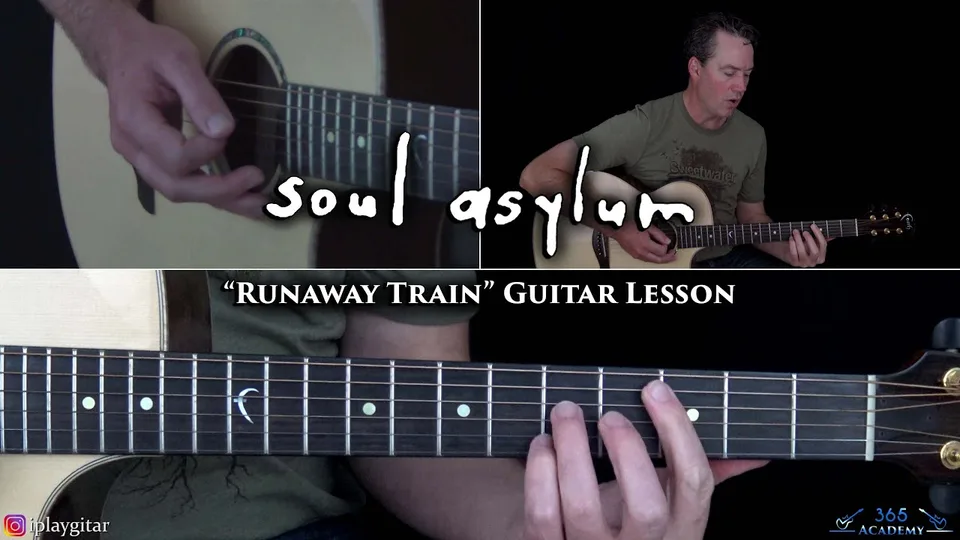 Soul Asylum - Runaway Train guitar lesson