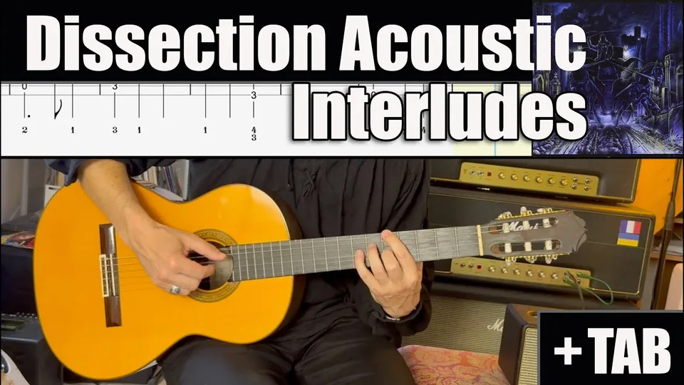 Dissection - Acoustic Parts guitar tab