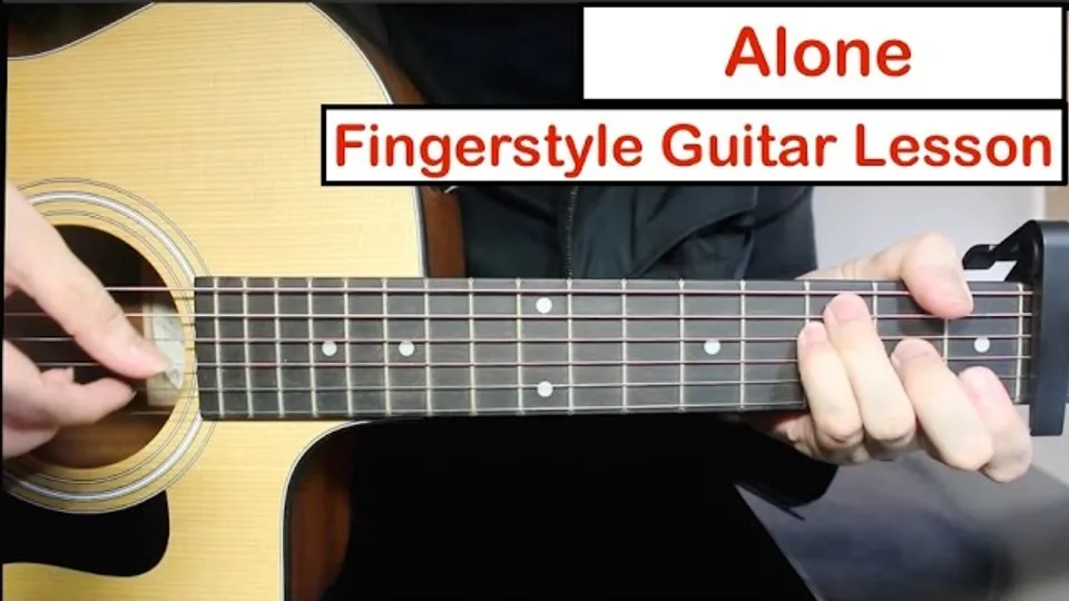 Alan Walker - Alone guitar lesson