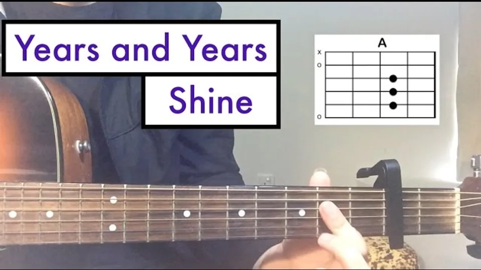 Years & Years - Shine guitar lesson