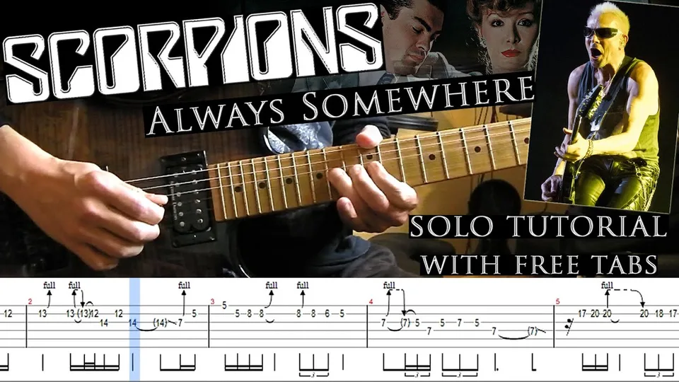 Scorpions - Always Somewhere guitar tab