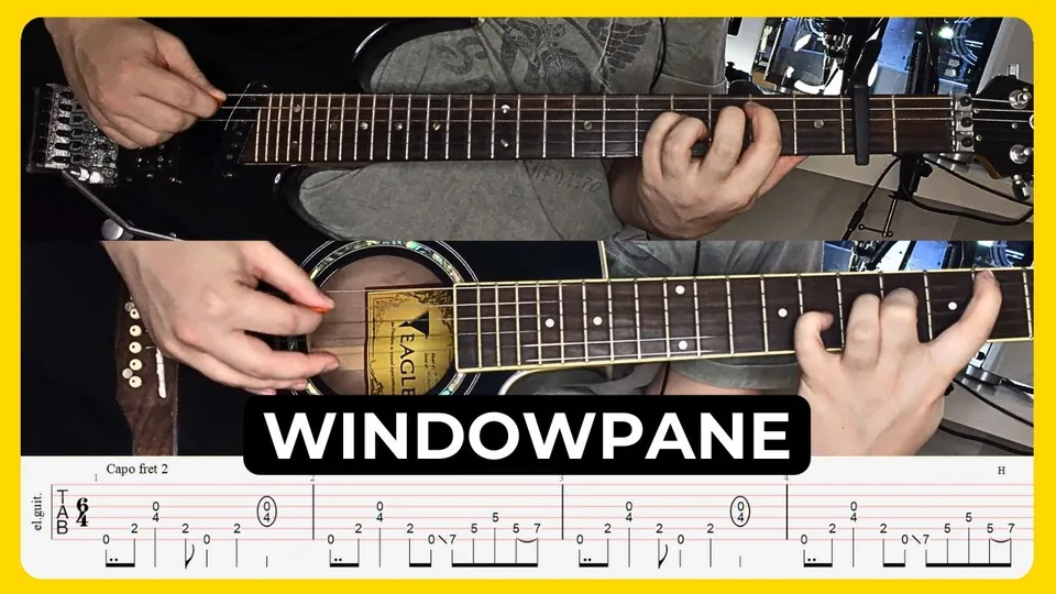 Opeth - Windowpane guitar tab
