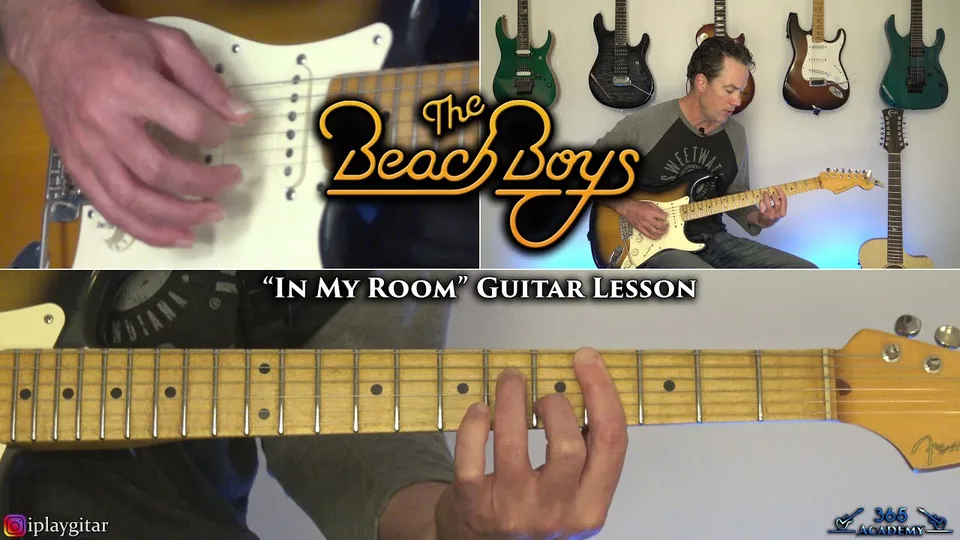 The Beach Boys - In My Room guitar lesson