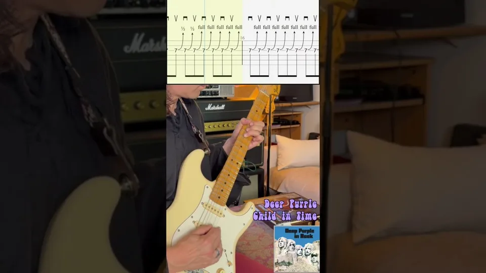 Deep Purple - Child in Time guitar tab