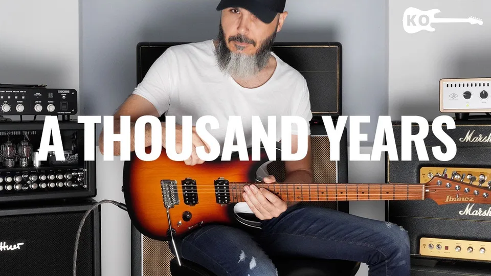 Christina Perri - A Thousand Years guitar cover