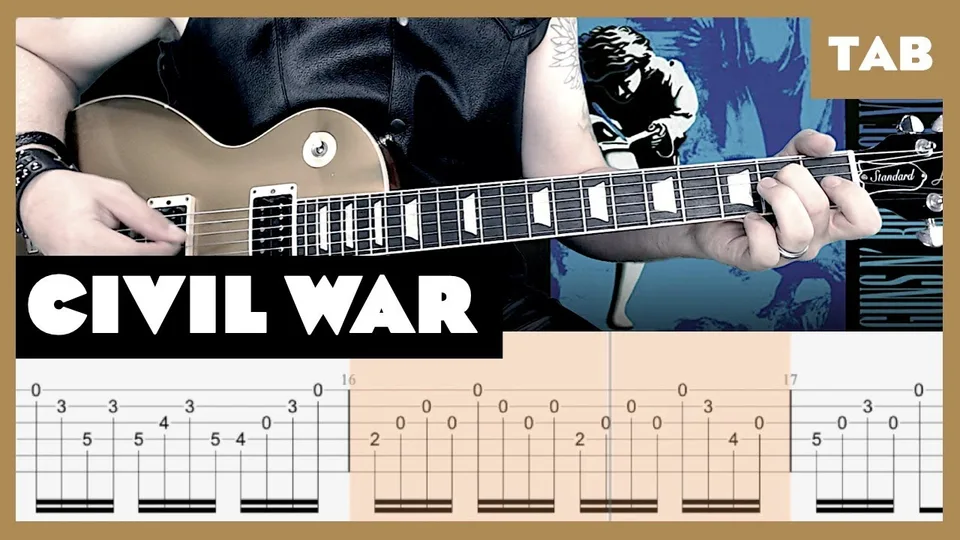 Guns N' Roses - Civil War guitar tab