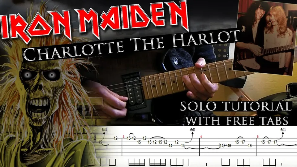 Iron Maiden - Charlotte The Harlot guitar tab