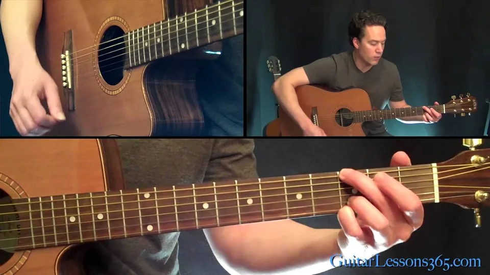 U2 - One guitar lesson