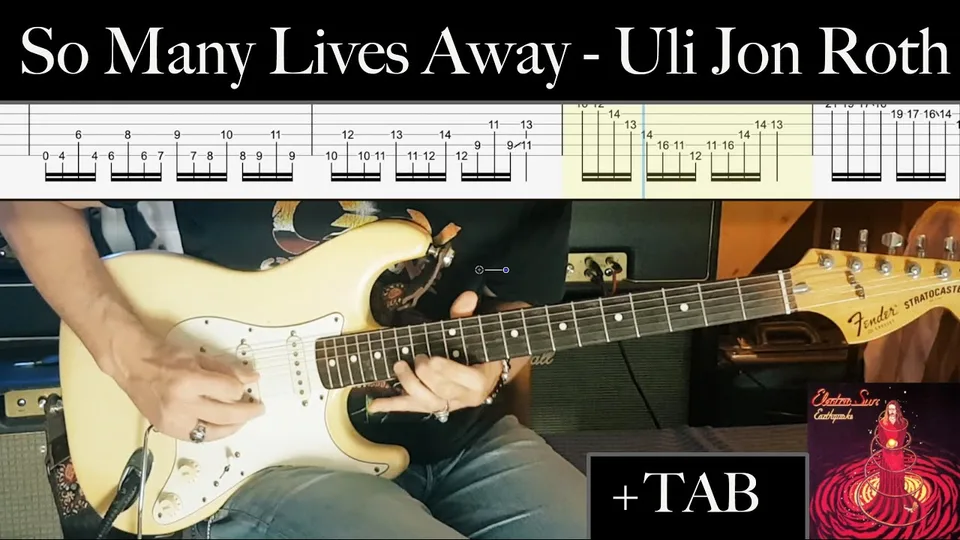 Uli Jon Roth - Still So Many Lives Away guitar tab