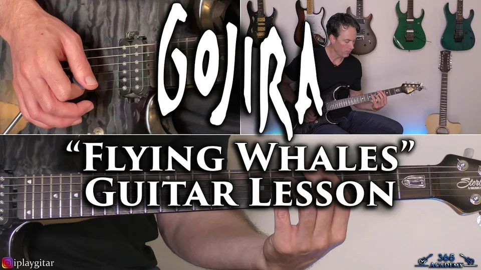 Gojira - Flying Whales guitar lesson