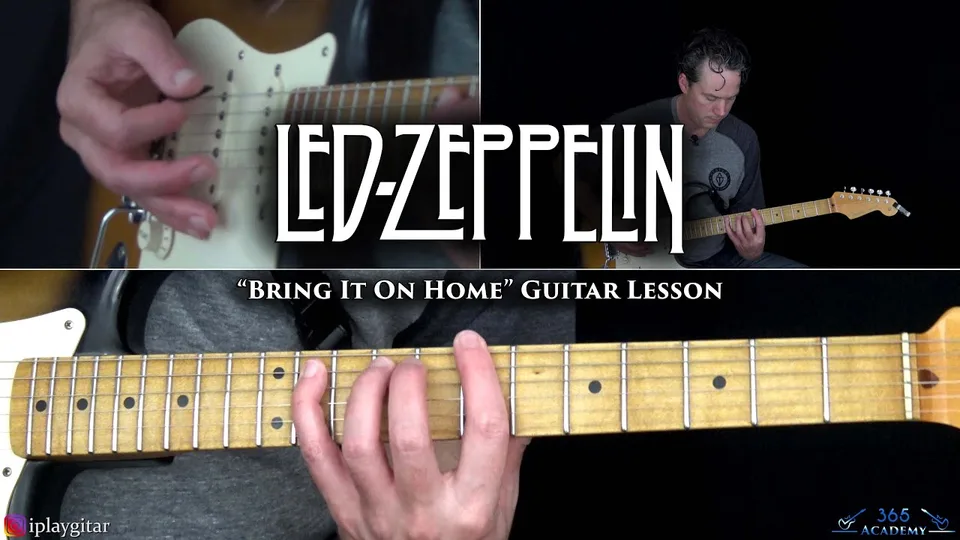 Led Zeppelin - Bring It On Home guitar lesson