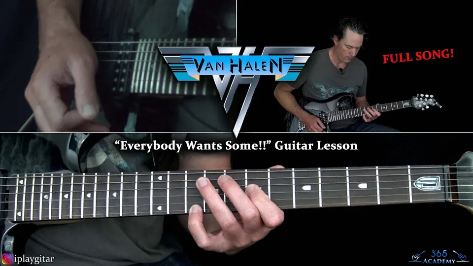 Van Halen - Everybody Wants Some!! guitar lesson