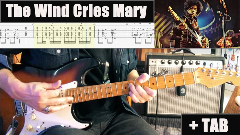 Jimi Hendrix - The Wind Cries Mary guitar tab