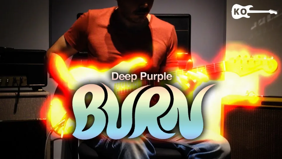 Deep Purple - Burn guitar cover