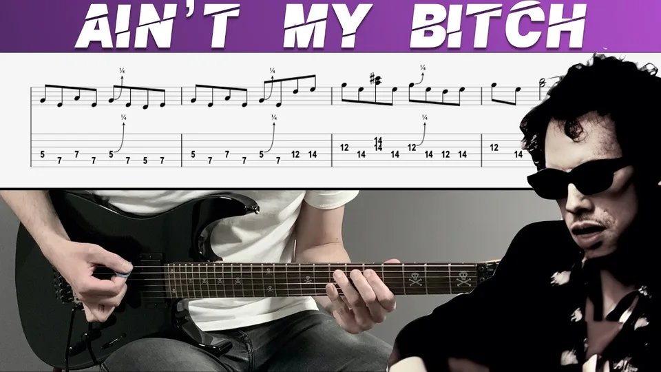 Metallica - Ain’t My Bitch guitar tab