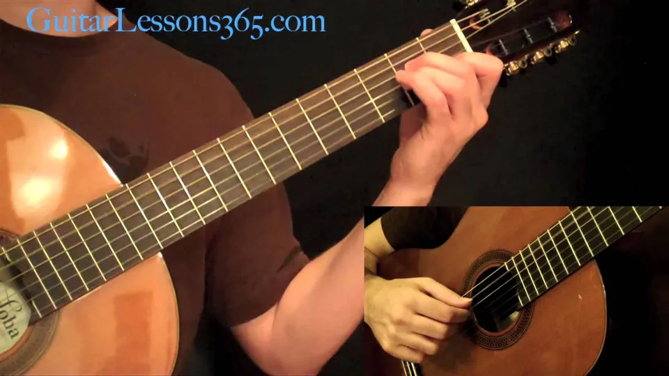 Pink Floyd - Is There Anybody Out There & Performance guitar lesson