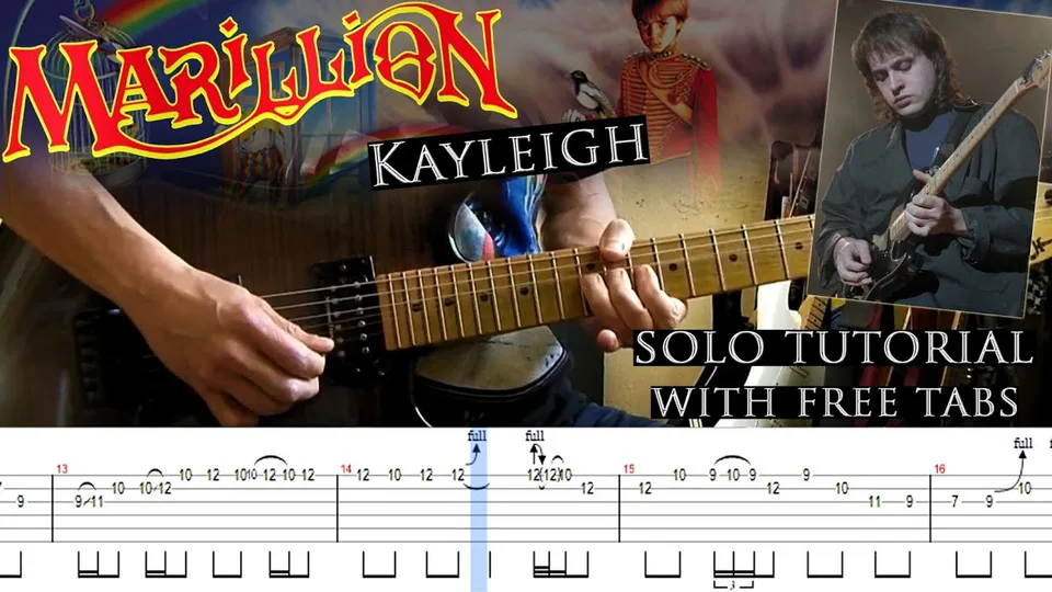Marillion - Kayleigh guitar tab