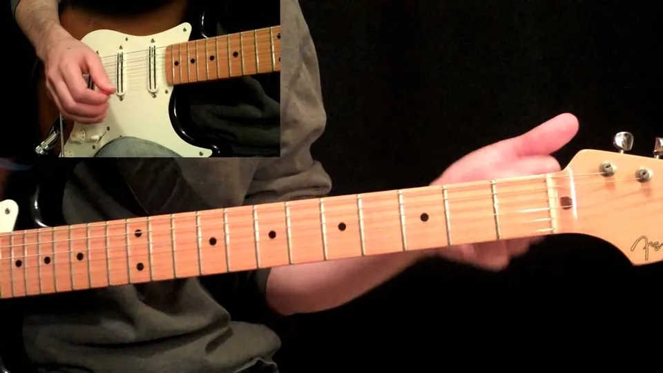 Stevie Ray Vaughan - Pride And Joy - 1st Two 12 Bar Progressions guitar lesson
