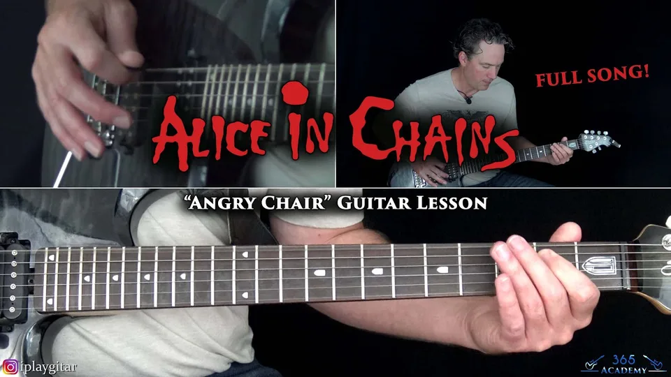 Alice In Chains - Angry Chair guitar lesson