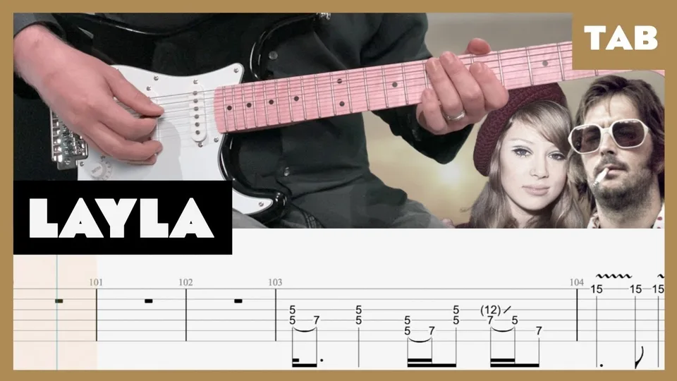Eric Clapton - Layla guitar tab