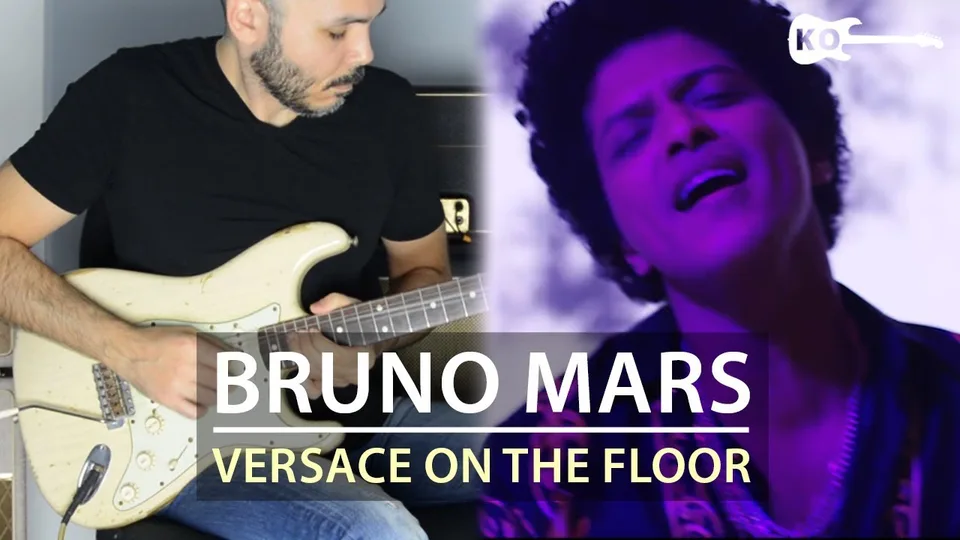 Bruno Mars - Versace on The Floor guitar cover