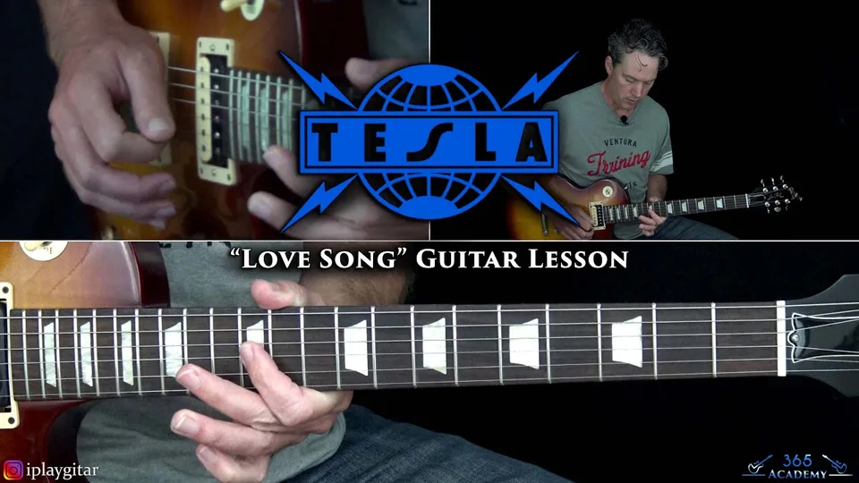 Tesla - Love Song guitar lesson