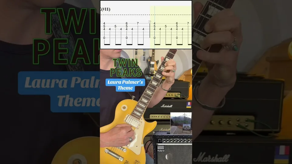 Twin Peaks - Laura Palmer's Theme guitar tab