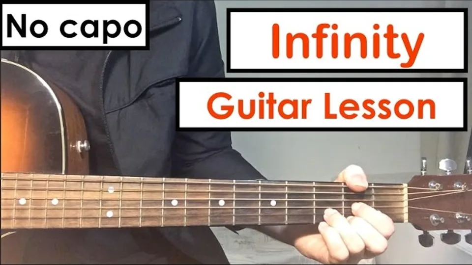 One Direction - Infinity guitar lesson