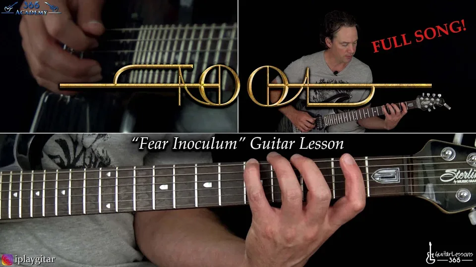 Tool - Fear Inoculum guitar lesson