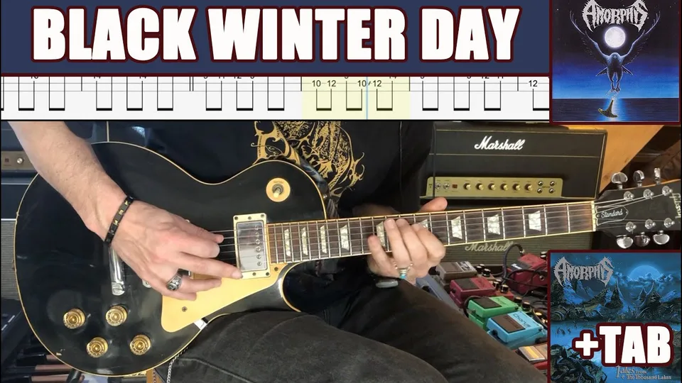 Amorphis - Black Winter Day guitar tab