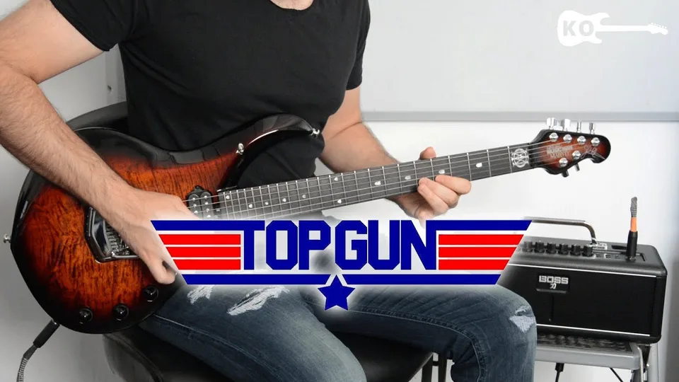 Top Gun - Top Gun Anthem guitar cover