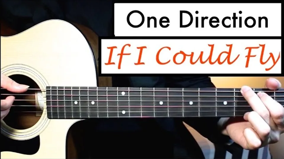 One Direction - If I Could Fly guitar lesson