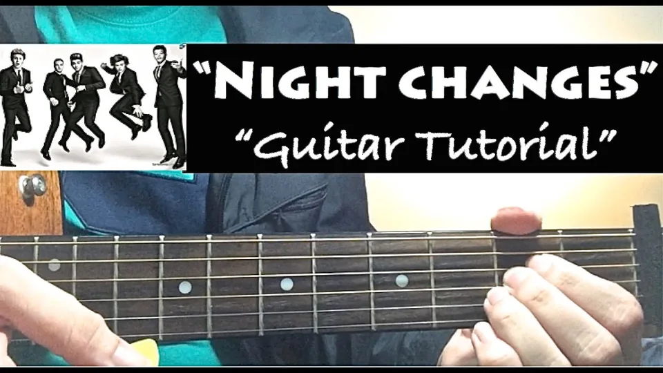 One Direction - NIGHT CHANGES guitar lesson