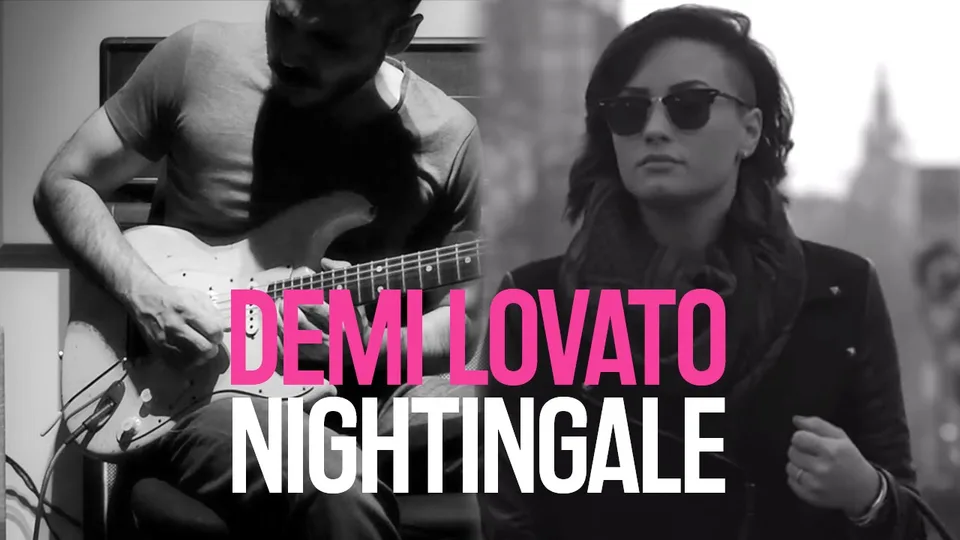 Demi Lovato - Nightingale guitar cover