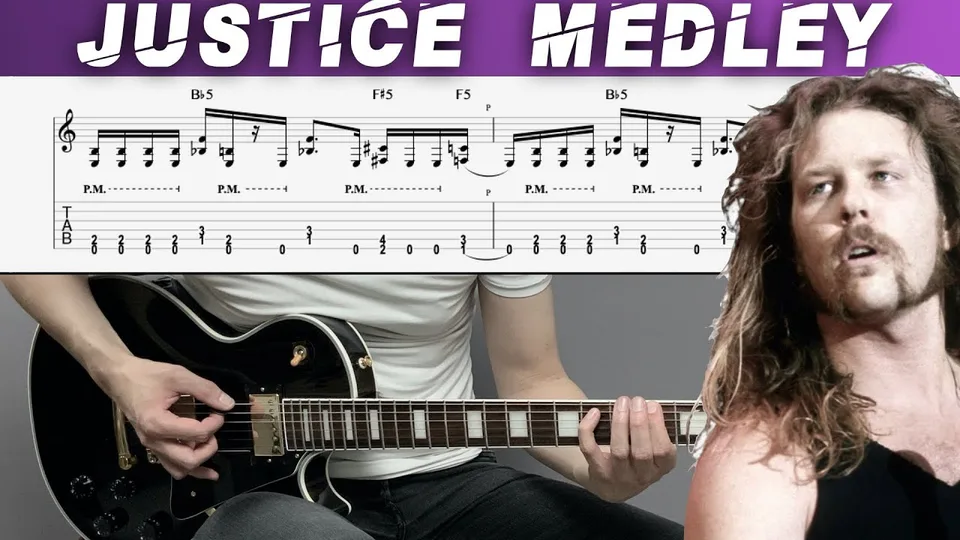 Metallica - Justice Medley guitar tab