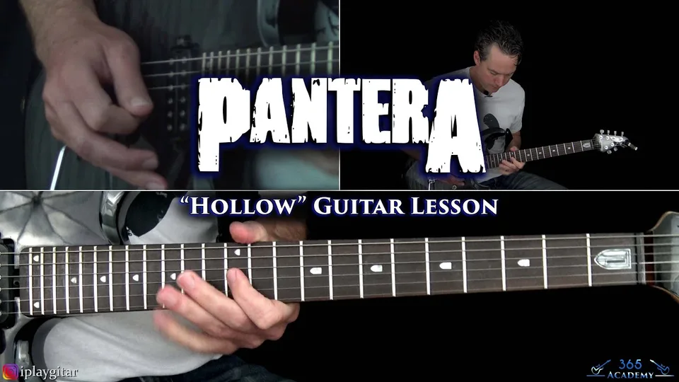 Pantera - Hollow guitar lesson