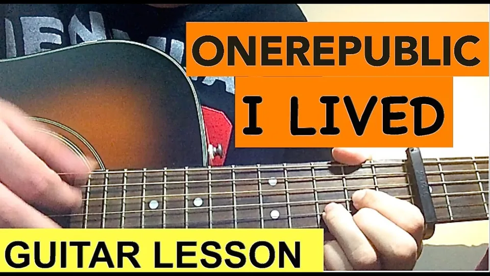 OneRepublic - I LIVED guitar lesson