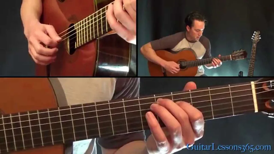 Pink Floyd - Goodbye Blue Sky guitar lesson