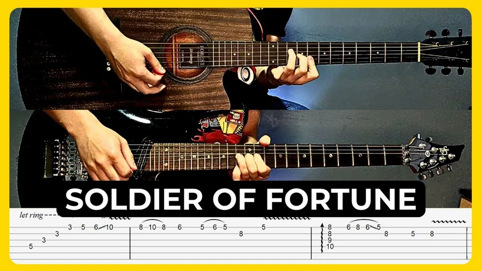 Deep Purple - Soldier of Fortune guitar tab