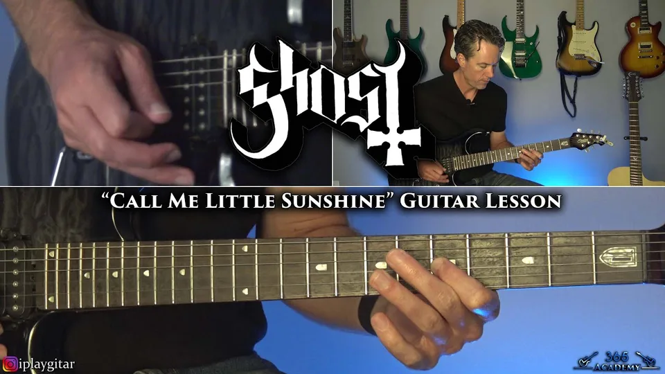 Ghost - Call Me Little Sunshine guitar lesson