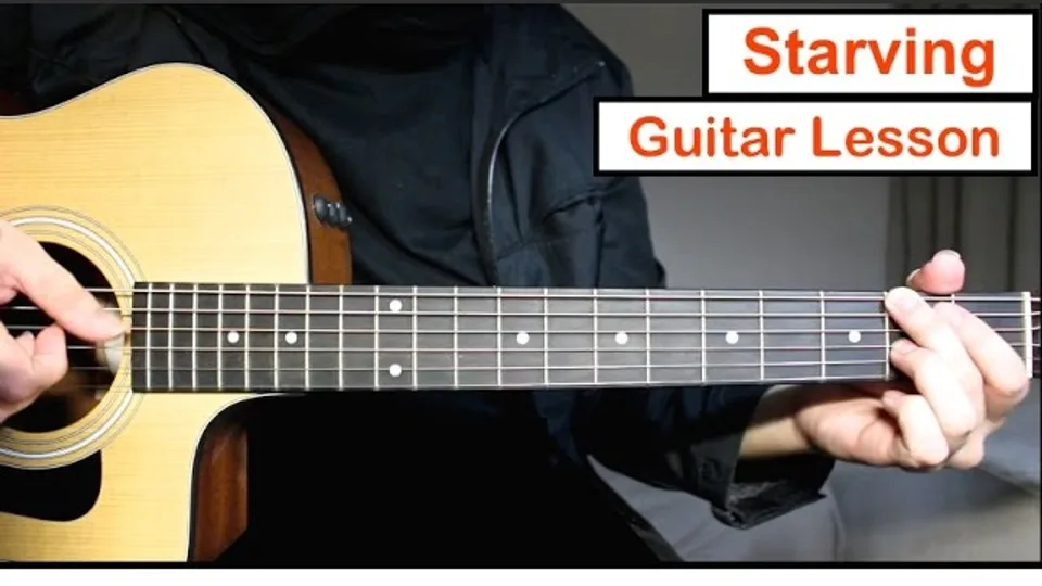 Hailee Steinfeld - Starving guitar lesson