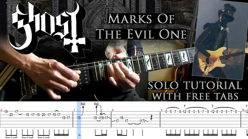 Ghost - Marks Of The Evil One guitar tab