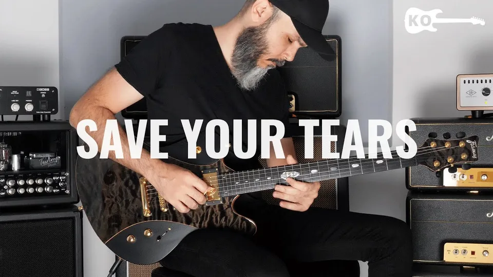 The Weeknd - Save Your Tears guitar cover