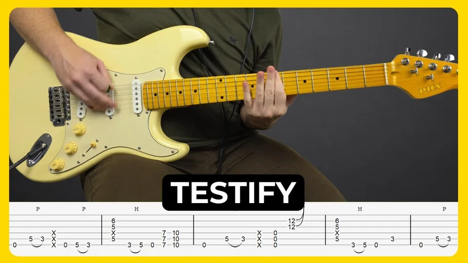 Rage Against The Machine - Testify guitar tab