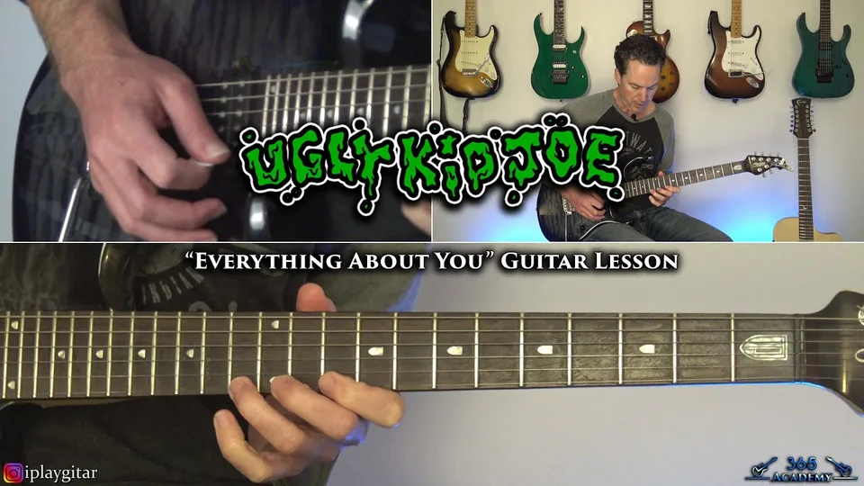 Ugly Kid Joe - Everything About You guitar lesson