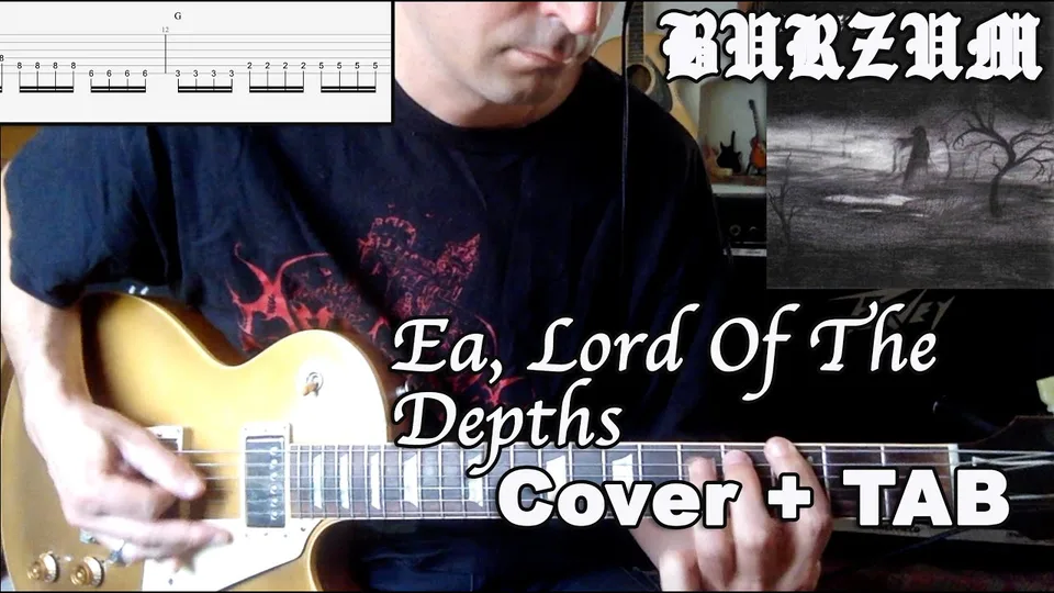 Burzum - Ea, Lord Of The Depths guitar tab