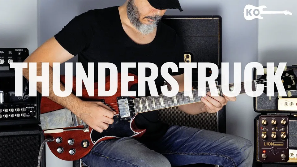 AC/DC - Thunderstruck guitar cover
